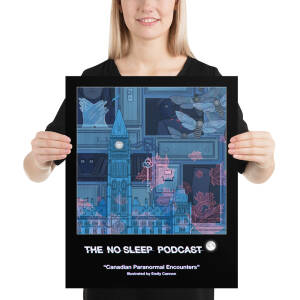 “Canadian Paranormal Encounters” NoSleep Podcast Photo paper poster - Image 2