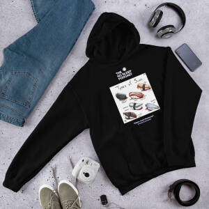 “Hidden Sushi Restaurant” NoSleep Podcast Hoodie - Image 3