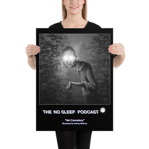 “Vet Cemetery” NoSleep Podcast Photo Paper Poster - Image 3