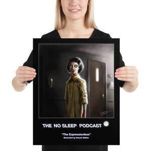 “The Expressionless” NoSleep Podcast Photo paper poster - Image 2