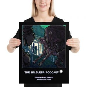 “Slumber Party Séance” NoSleep Podcast Photo Paper Poster - Image 2