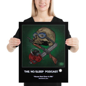 “House Next Door to Me” NoSleep Podcast Photo Paper Poster - Image 2